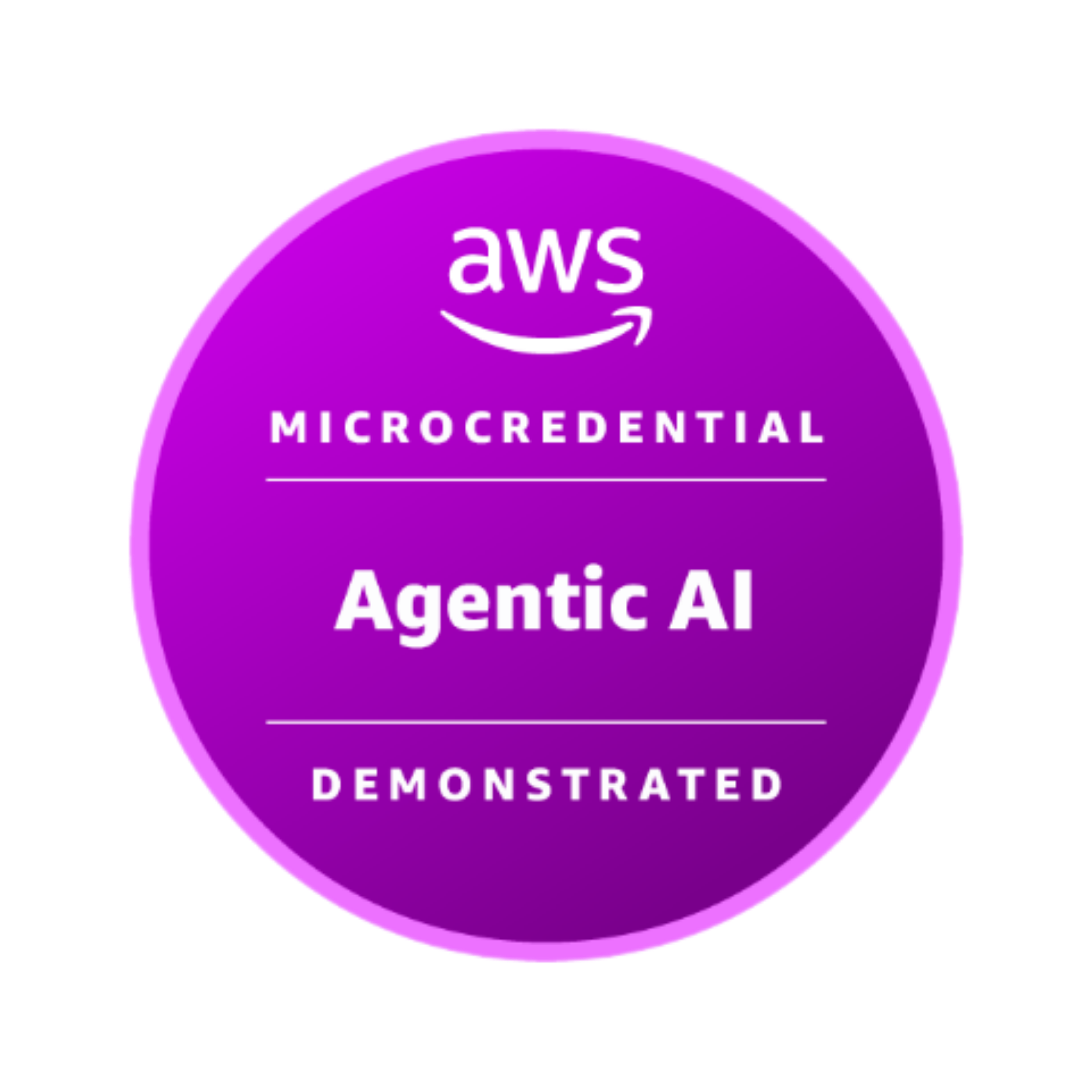 AWS Agentic AI Microcredential